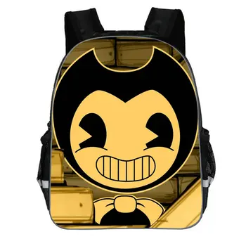 

13/16 Inch Bendy and The Ink Machine kids School Bags Backpack For Children Daily Bags Boys Girls School Backpacks