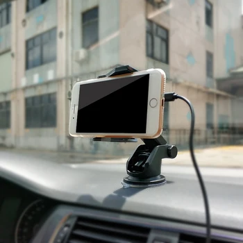 

Car Phone Holder Automatic Infrared Sensor Fast Wireless Charging Car Wireless Charger for Cell Phone support telephone voiture