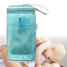 Мешок для бутылки с напитками, изолированный USB подогреватель для новорожденных, чашка для кормления, термостат для путешествий