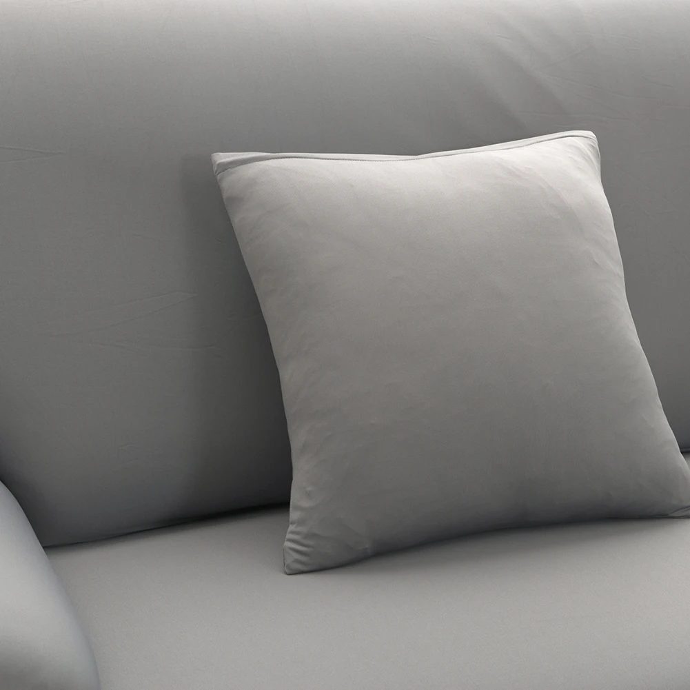 

1PC Solid Color Pillowcases Washable Home Bed Adornment Soft Pillowcase Cushion Pillow Case Bedroom Office Pillowcase