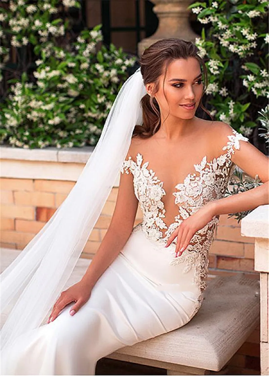 Рисунок 4 - Vestidos de novia изысканные Прозрачные