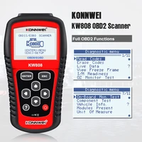 KONNWEI KW808 OBD 2 Car Scanner OBD2 Auto Automotive Diagnostic Scanner Tool Engine Fualt Code Reader Odb Tools  for Cars 2