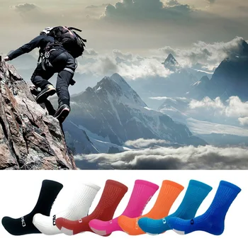 

Cushion Cycling Socks No Blister Breathable Athletic Socks for Cycling Running Hiking Trekking Gym Tracing