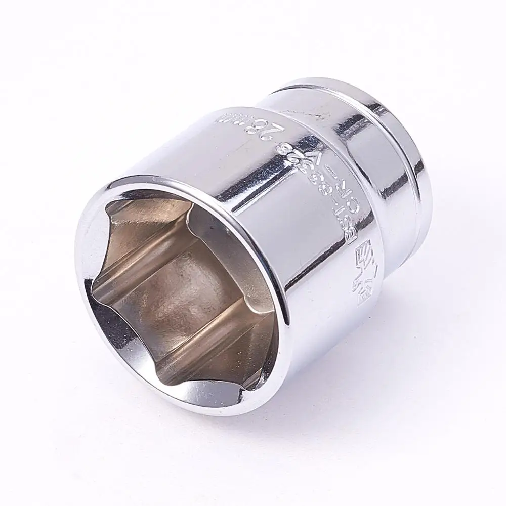 Utoolmart 1/2 привод 6 точечный мост гайка с шестигранной головкой хром-ванадиевой Сталь 42 мм Длина с фокусным расстоянием 25 мм/27 мм/28 мм/30 мм шестигранной головкой сливового цвета с длинным рукавом