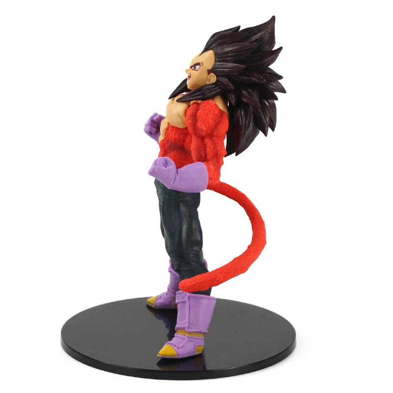 21 см Dragon Ball фигурка Вегета Игрушка Супер Saiyan 4 Вегета аниме модель DBZ кукла