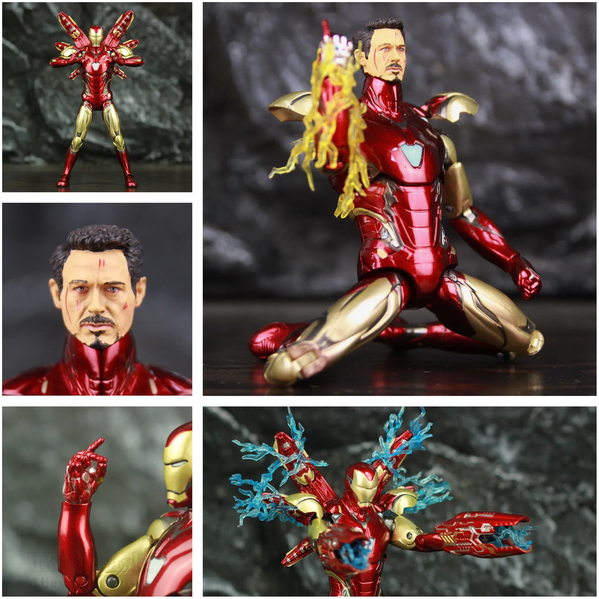 Details about   New Iron Man Mark85 Marvel Avengers Legends Comic Heroes Action Figure 7" Toys 