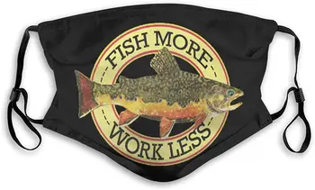 

Dust Mask Protective Mask Fish More Work Less Anti Dust PM2.5 Reuse Adult Teen Child Girl Good For Outdoor Sport