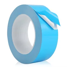 3-25mmx25mx0.2mm Высококачественная переносная двусторонний скотч Термальность проводящая клейкая лента для печатная плата светодиодный радиатор