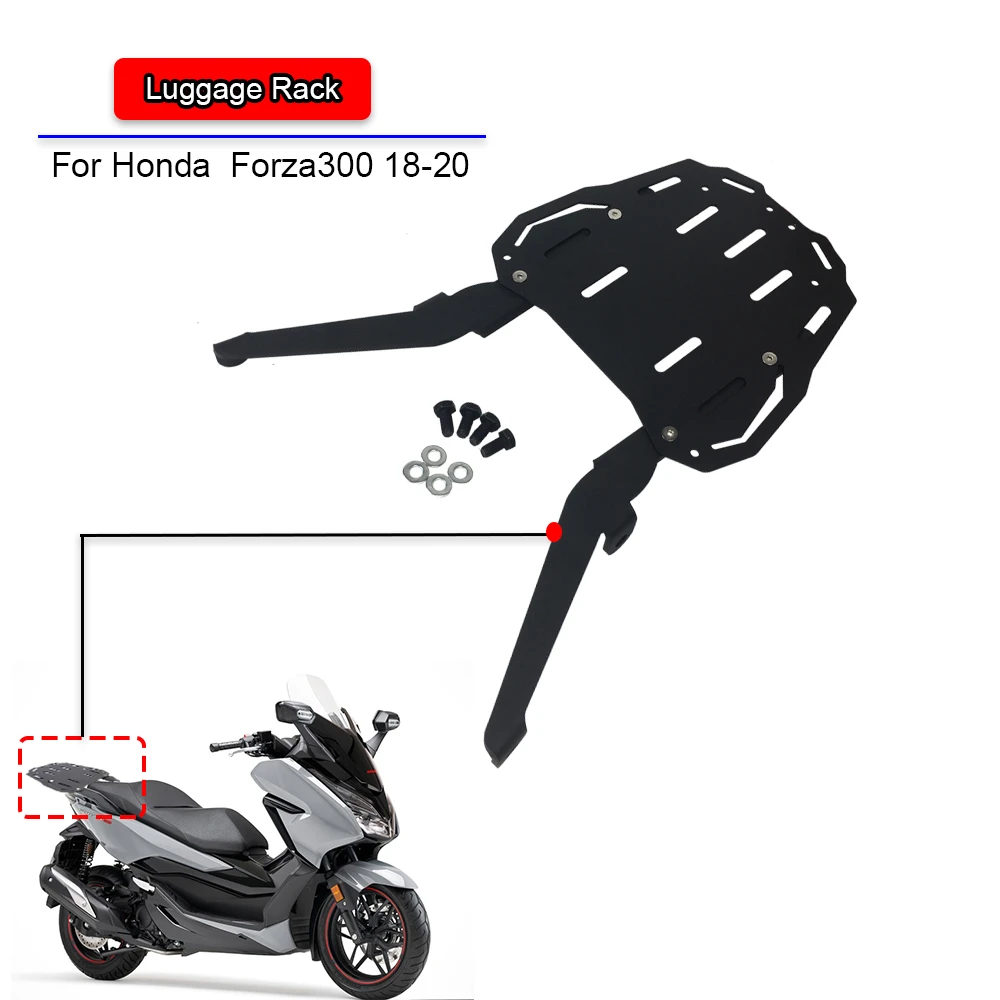 For Honda Forza300 Forza 300 2020 2019 2018 Rear Luggage Rack Cargo Holder  Shelf Tool Box Bracket Scooter Motorcycle Accessories|Bumpers \u0026 Chassis| -  AliExpress