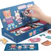 Baby Puzzles Educational Toys Little Bear Magnetic Jigsaw Changing Clothes Kids Children's early Montessori Learning Gift 3