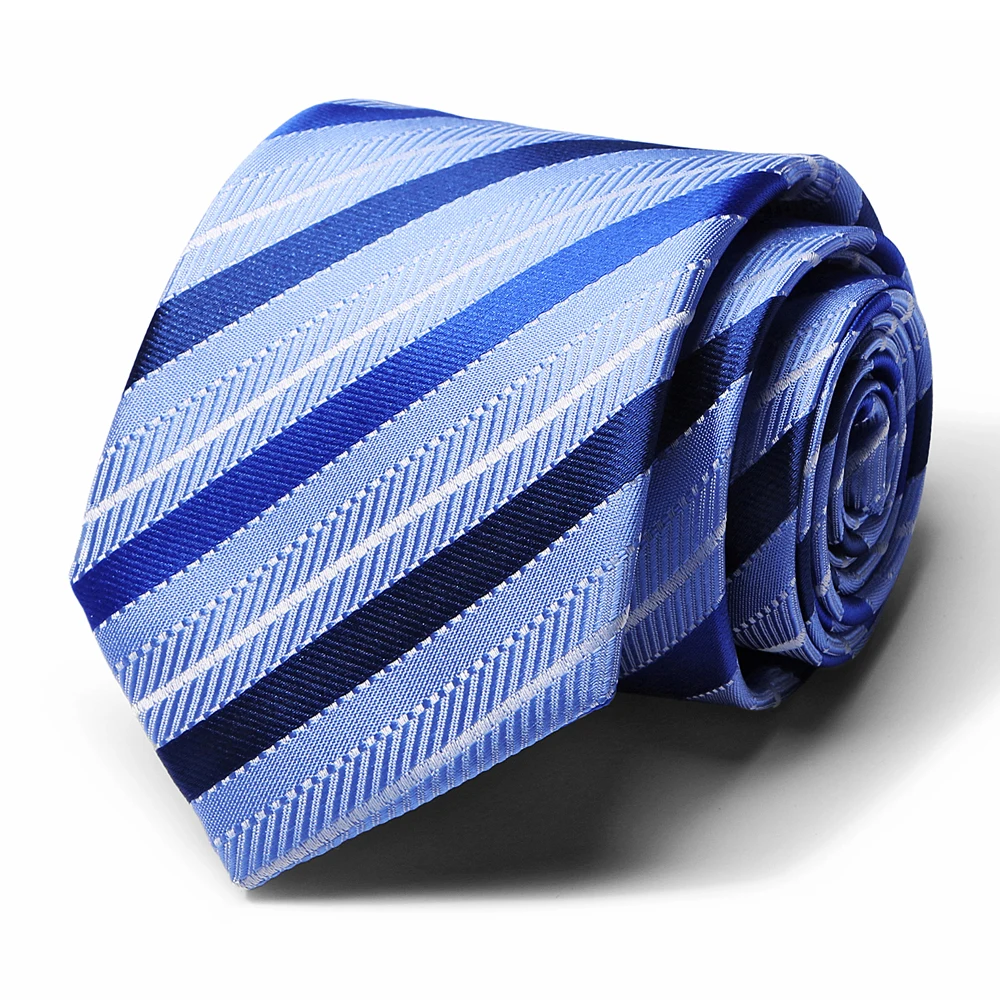 

New Men's Formal 7.5cm Ties Classic 100%Silk woven party Neckties Fashion Plaid Man Tie For Wedding Business Male Tie