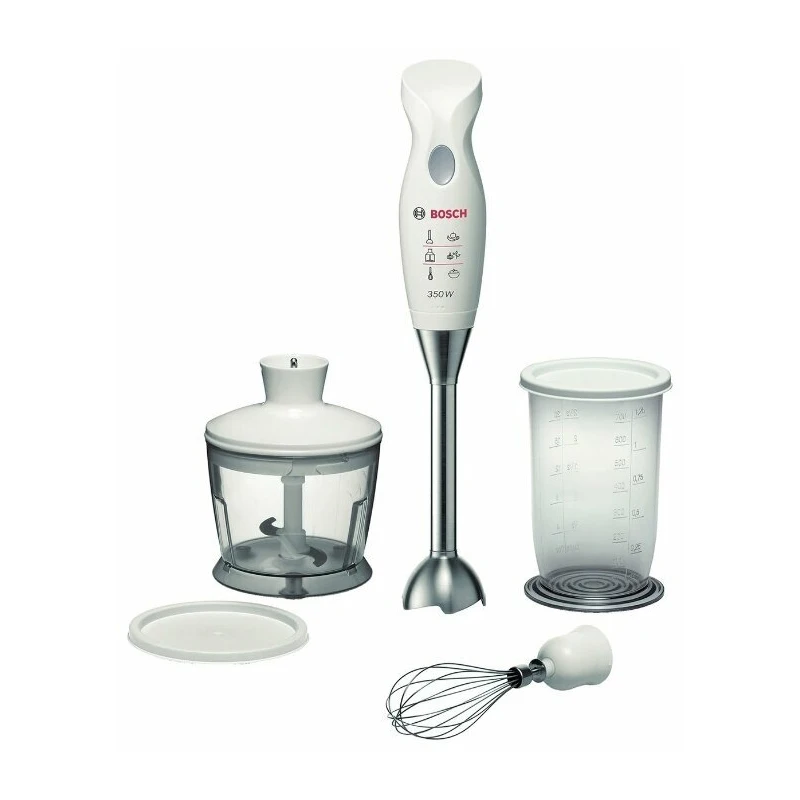 Блендер BOSCH MSM-6B700 (белый, погружной, 350 W, 700 мл)