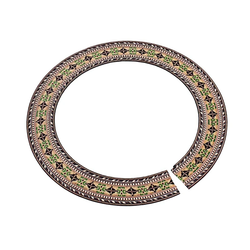 1 шт. классической гитары дерева инкрустированные Soundhole розетка акустической