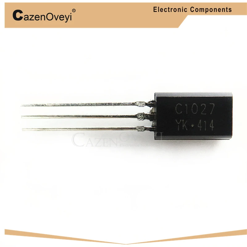10 pçs/lote KTC1027 Y KTC1027 C1027 Y C1027 TO 92L NPN transistor novo ...
