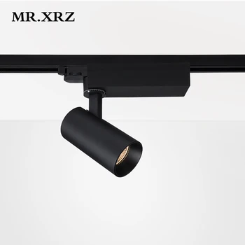 

MR.XRZ 20W Surface Track Lights LED Snout Track Spotlights AC 220V to 250V COB Rail Ceiling Lamps For Indoor Track Lighting