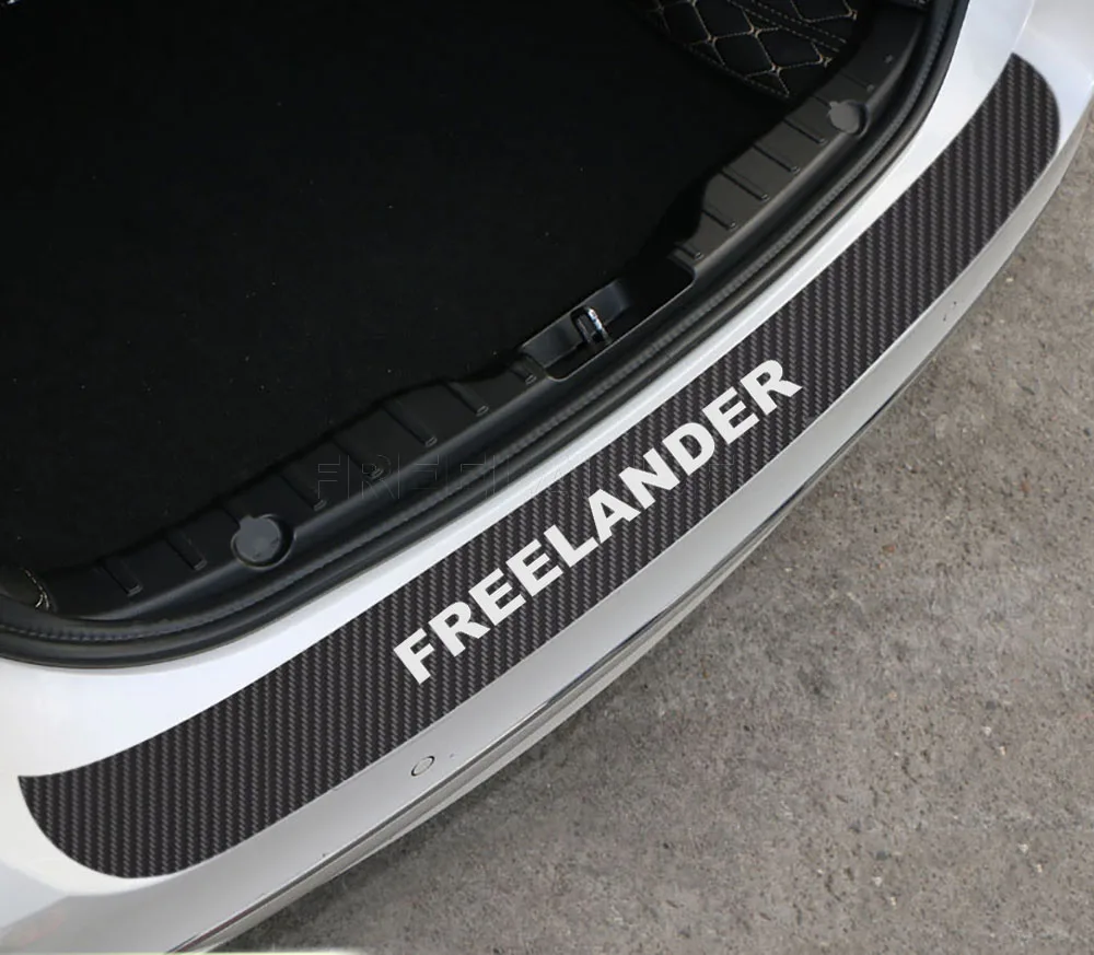 Автомобильный задний бампер нагрузки Edge протектор наклейки для land Rover FREELANDER