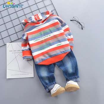 

LONSANT Children Clothing 2019 Autumn Winter Toddler Boys Clothes Outfit Kids Clothes Suit Costume For Boy Clothing Set N30