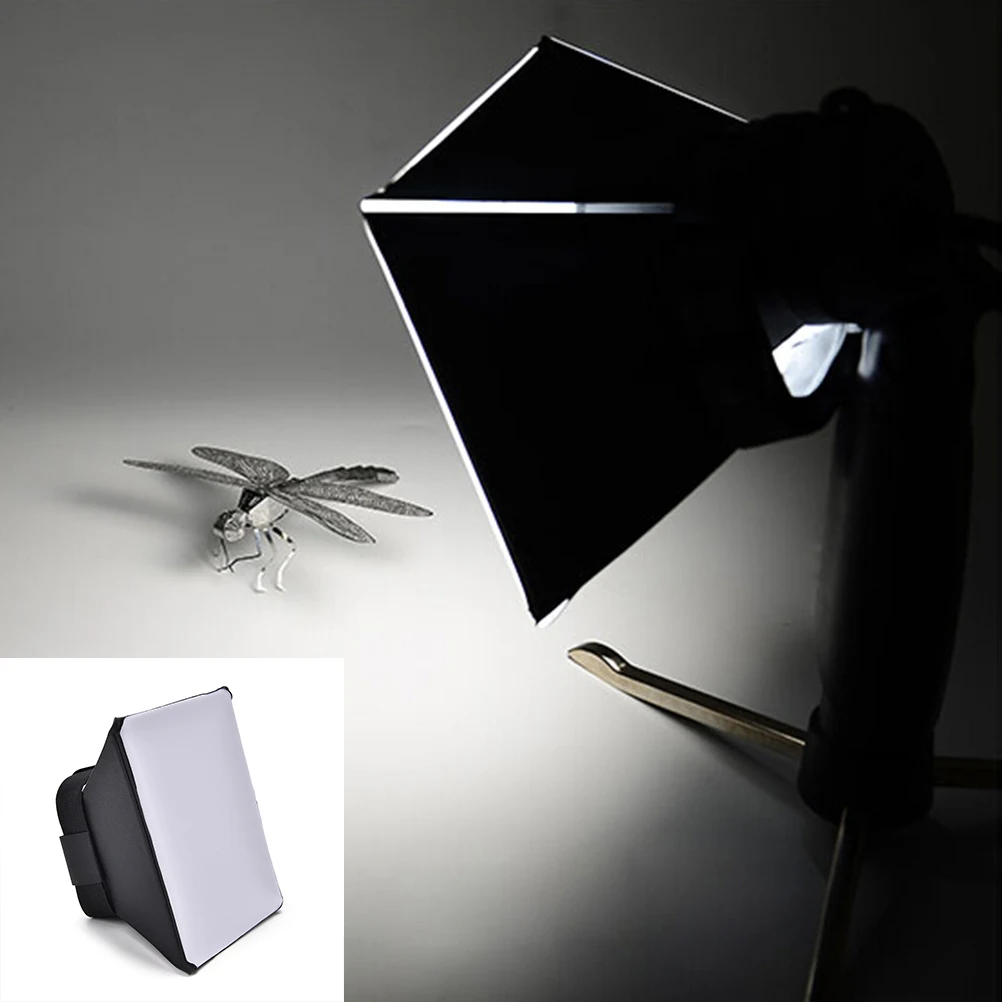 Softbox Flash Diffuser Reflector Most Kinds Of SLR Camera Speedlite Photography Studio Accessories reflector diffuser