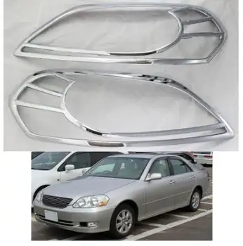 

For Toyota Mark II GX110 2000 2002 2005-2007 Head Light Lamp Cover Trim Frame headlights decorative frame protection sequins