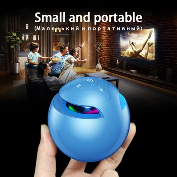 

Mini Portable Subwoofer Family Wireless Bluetooth Speaker Car Handsfree Call Music Suction Mic For IOS Android Phone