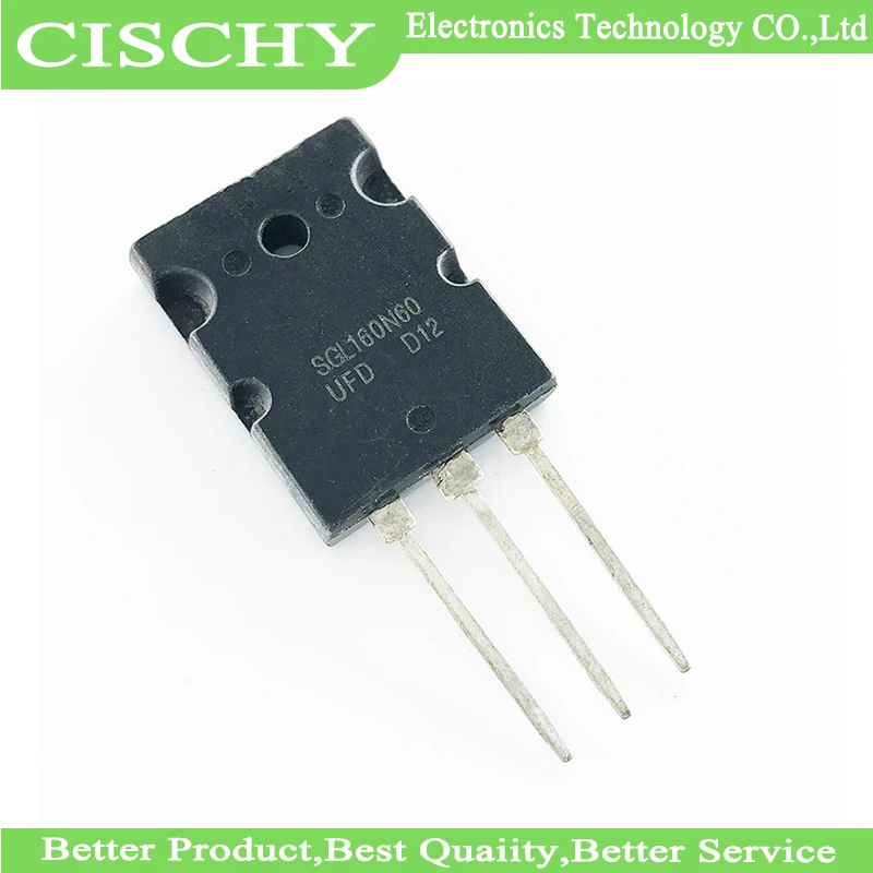 10 шт./лот SGL160N60UFD G160N60UFD G160N60UF G160N60 TO-3P | Электронные компоненты и принадлежности
