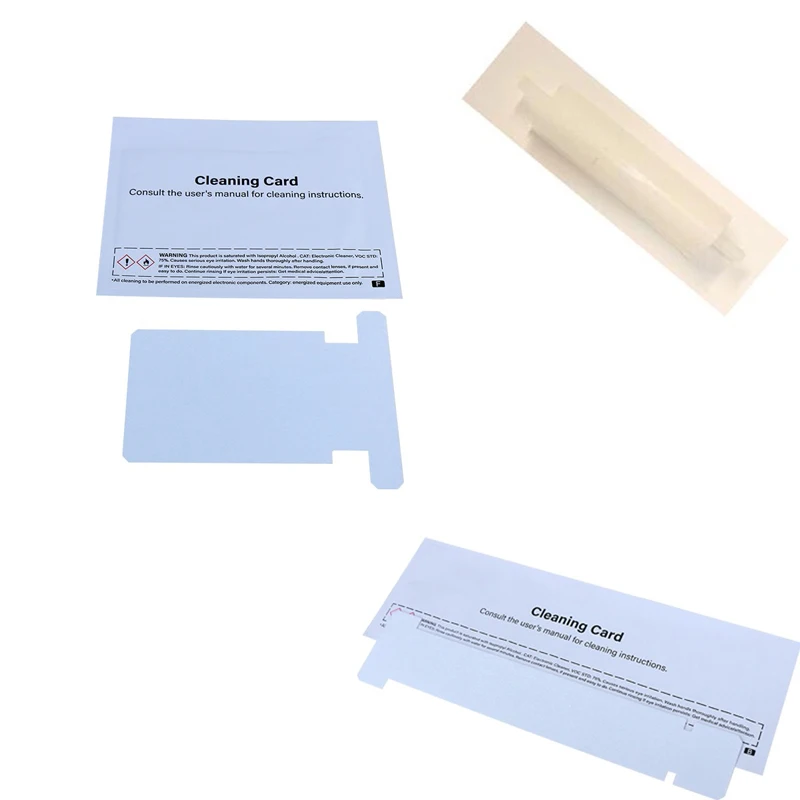 Cleaning Kits For Zebra ZXP Series Card Printer,Including Long Card