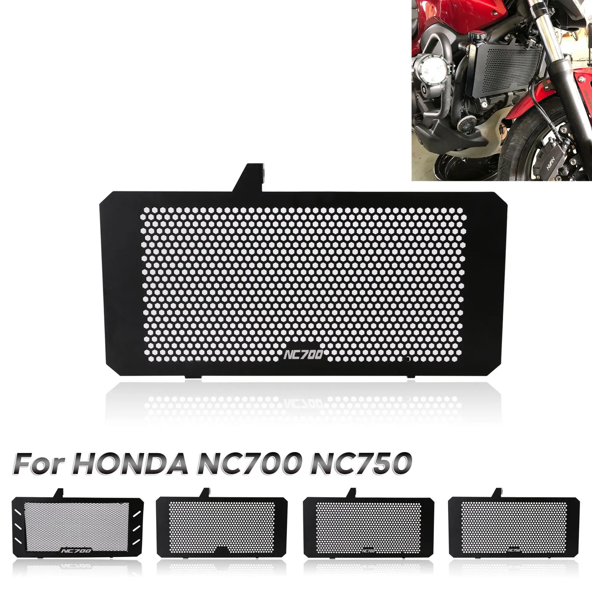 Для HONDA NC700 NC750 X/S NC700S NC700X NC750X NC750S 2012 мотоцикла Радиатор защитная решетка крышка маслоохладителя