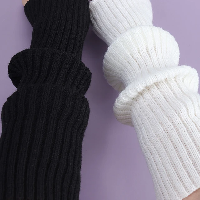 Stay cozy and fashionable with Women Lengthen Japanese Sweet Girl Leg Warmers