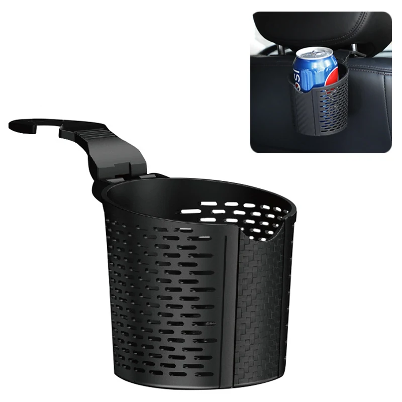 

Car Cup Holder Back Seat Hook Hanging Mount Drink Container for Truck Auto Interior Water Bottle Storage Holders Organizer