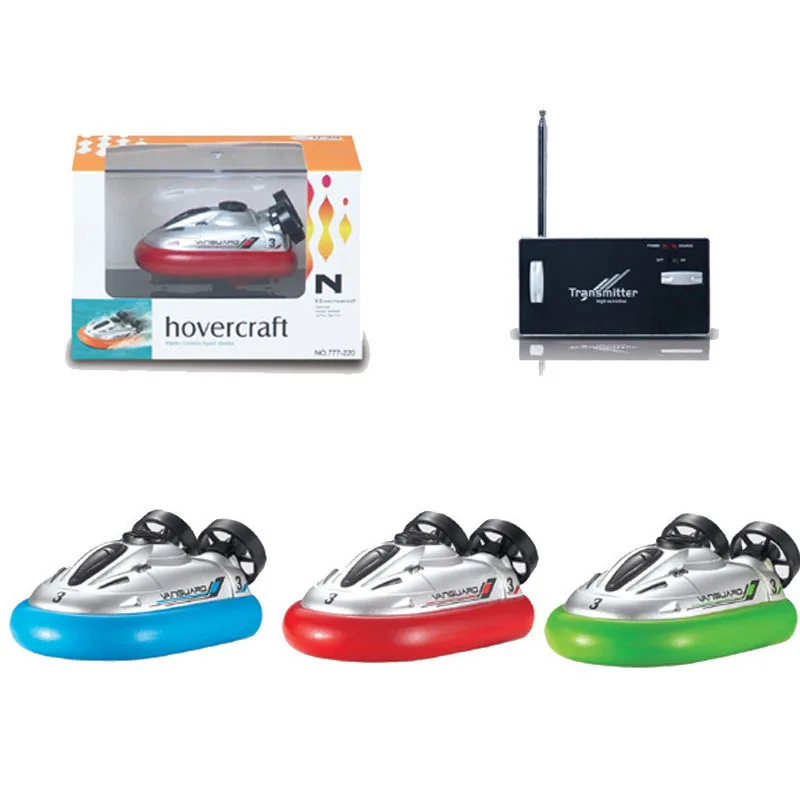 Golden Light 777-220 Mini Wireless Remote Control Hovercraft Chargeable Children Aquatic Toy Navigation Model