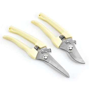 

19cm Pruner Tree Cutter Gardening Pruning Shear Scissor Stainless Steel Cutting Tools Set Home Tools Anti-slip Two style