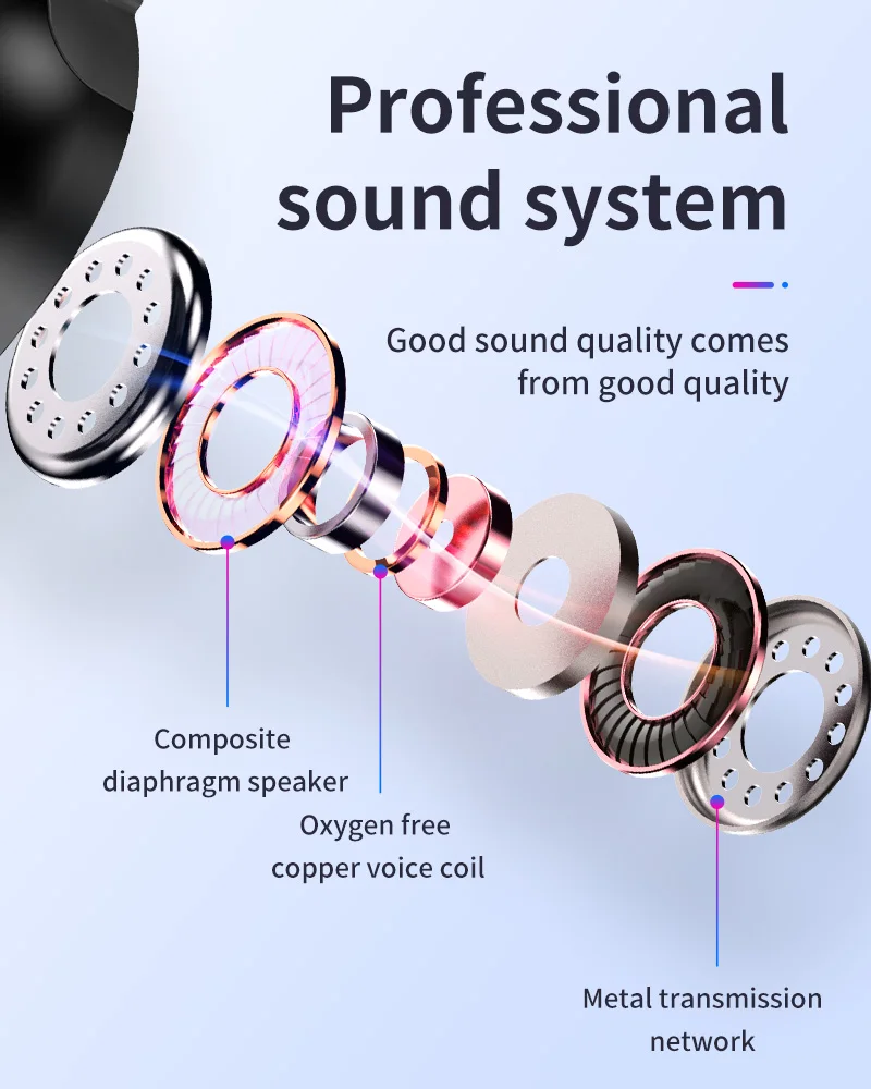 TOTU BT4.2 Mini Wireless Sports Earphone Headphones