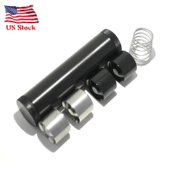 

13/16"-16 D Cell Low Profile 2PCS 304 SS & 2PCS 6061 AL Storage Cups For NAPA 4003 WIX 24003 Fuel Trap Filter L5.5"