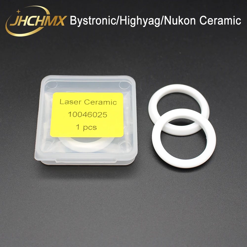 JHCHMX высокое качество Highyag/Nukon керамика кольцо лазерные штуцеры держатель адаптер волокно лазерной запасных Запчасти Оптовая Продажа с