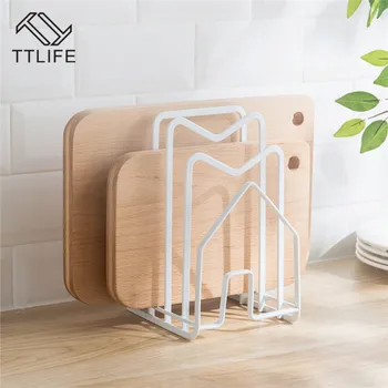 

Rack Shelf Stand Multi Layer Space Saving Rustproof Cutting Board Dish Rack Kitchen Organizer Pot Lid Holder Iron Art Home