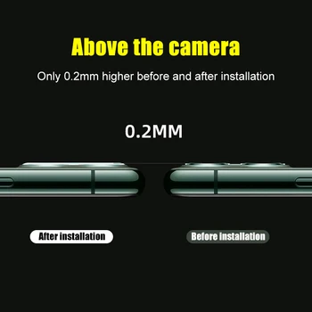 Objektiv Schutz Glas Für iPhone 11 Pro Max Kamera Gehärtetem Glas 11Pro Film Screen Protector 11Max Promax Tremp Rüstung Blatt — изображение 4
