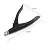 Stainless Steel Art Nail Clipper Professional Cutter UV Gel False Nail Tips Edge Cutters U One Word Clippers Nails Manicure Tool 5