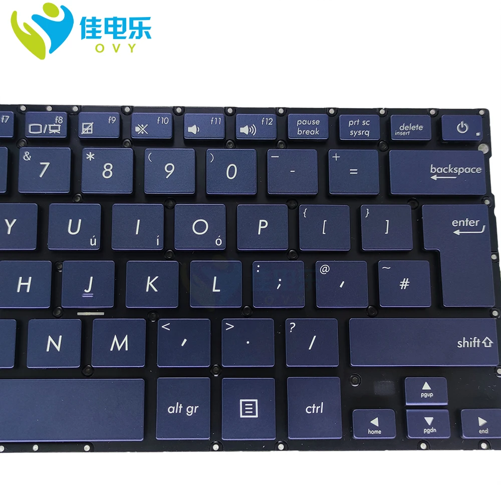 Novo uk backlight teclado para asus zenbook