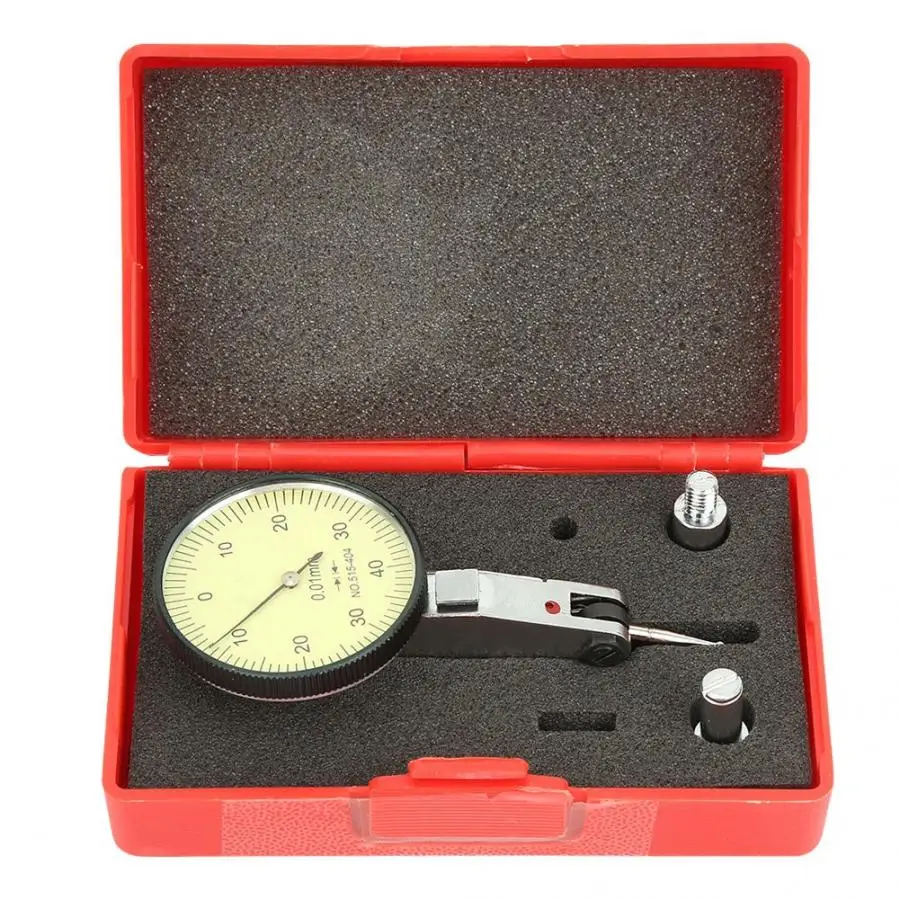 Циферблат индикатор 38 мм Точность Вольфрамовая сталь циферблат тестовый индикатор набора манометр инструмент Reloj Comparador