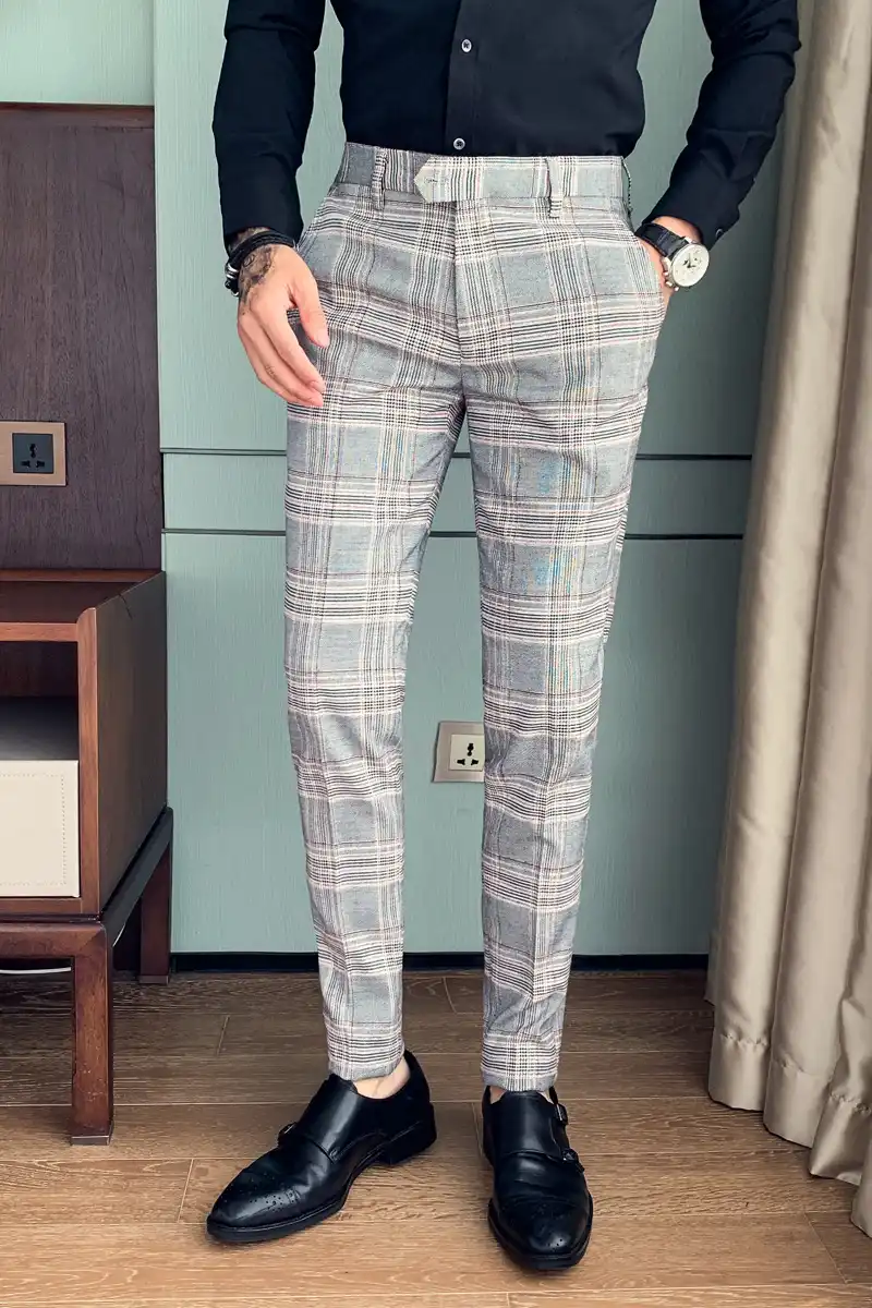 Pantalones Formales De Alta Calidad Para Hombre Pantalones De