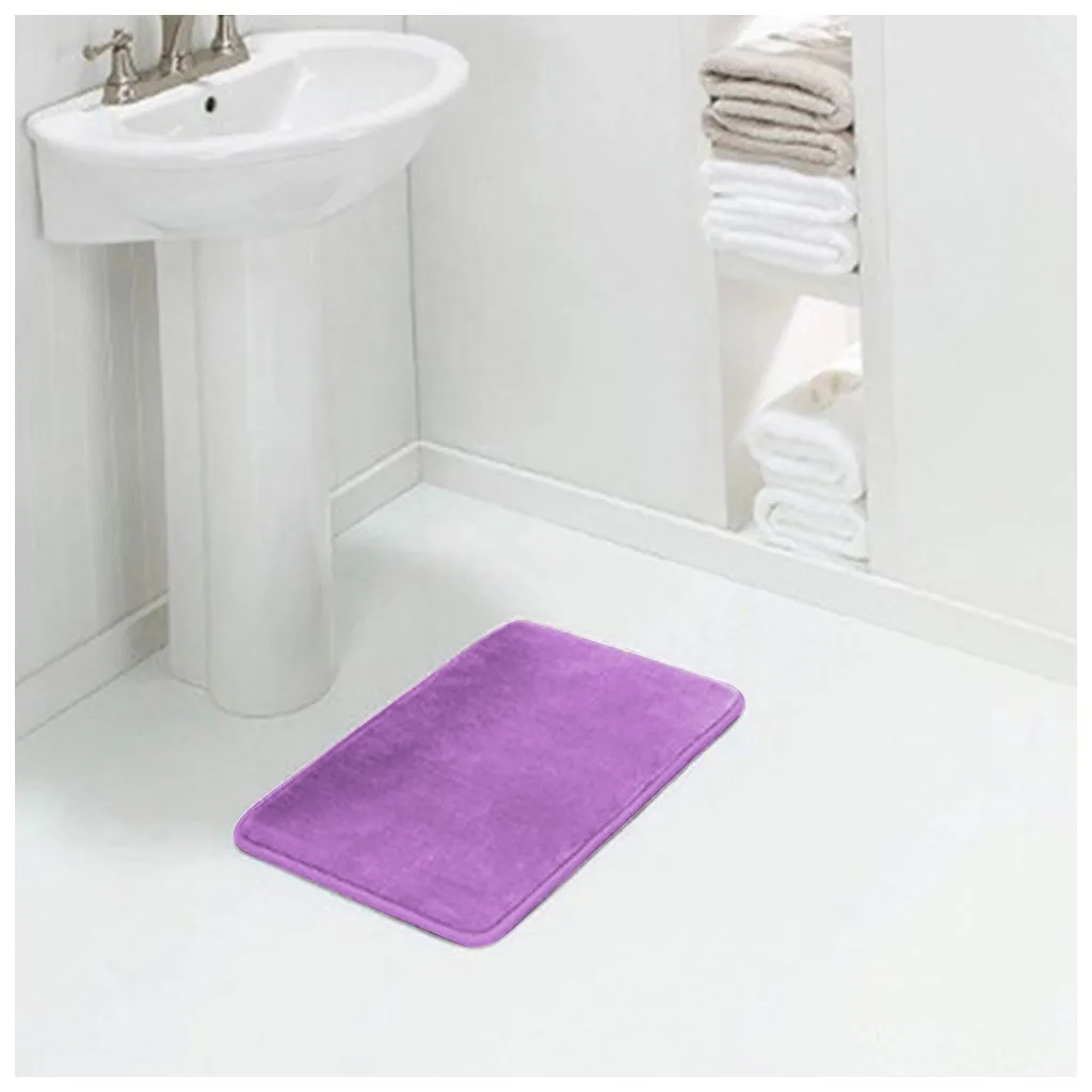 High Quality Memory Bath Mat Anti Slip Bath Rug with Strong Absorbent Machine Washable Shower soft comfortable Blanket Rug Decor