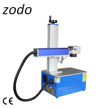 

Laser Engraving Machine Pigeon Rings 20W Small Fiber Laser Marking Machine For Portable Type Business Use Metal Engraving CE FDA