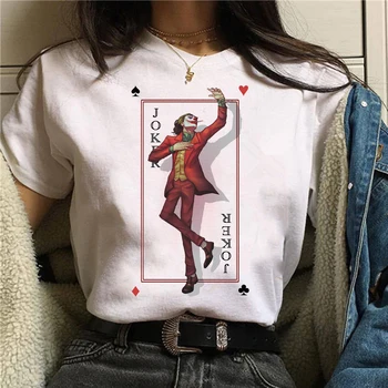 

Maycaur Fashion Joker Tshirts Cartoon Graphic Print Female T-shirt White Women Tshirts Summer Casual Harajuku T Shirt Femme Tops