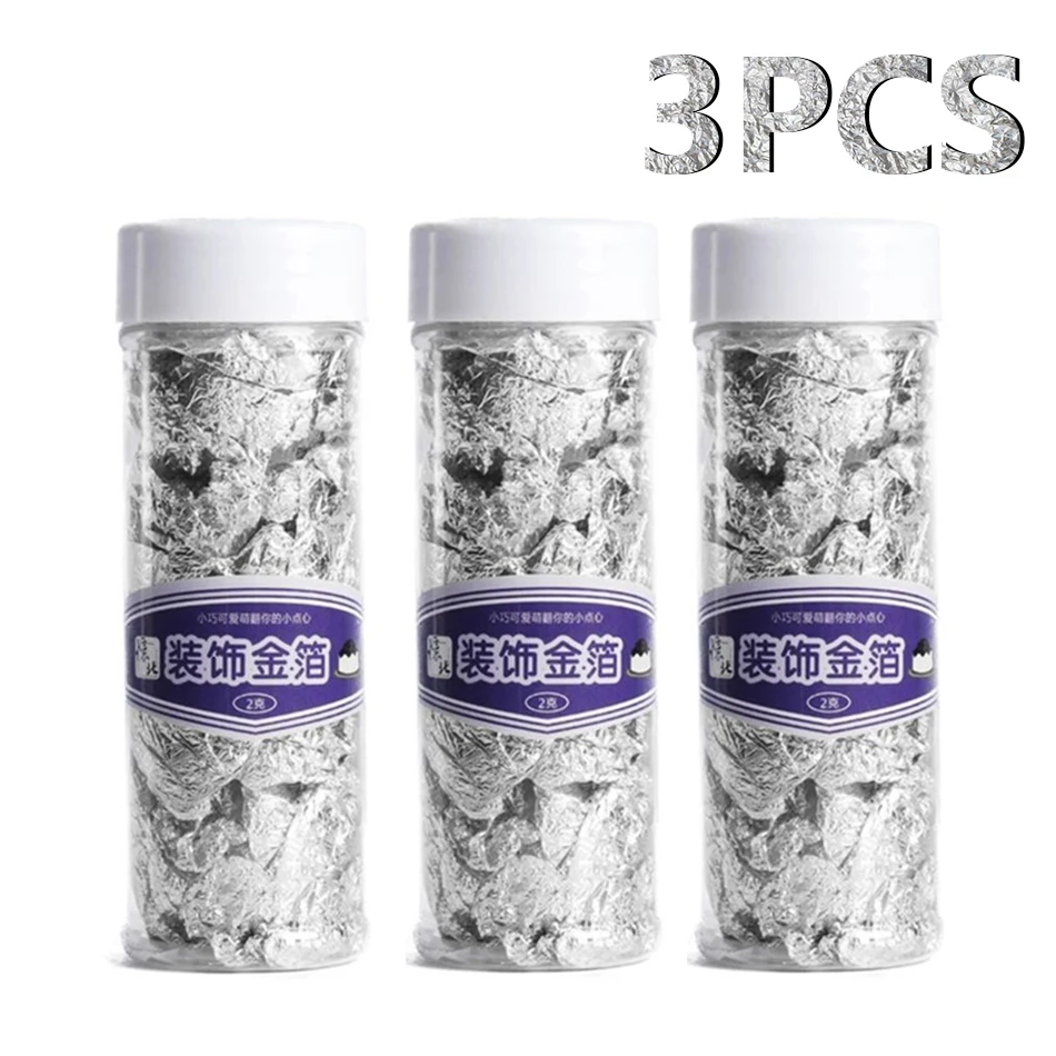 3pcs-919-Y SEAAN 1 шт. съедобный сорт подлинный золотой лист шабин хлопья 2 г 24 к Золотые декоративные блюда шеф-повара искусство украшения торта инструменты шоколадные - Цвет: 3pcs-919-Y