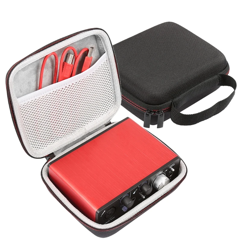 Custodia Rigida Da Viaggio In Eva Per Focusrite Scarlett Solo 2I2 (2A Generazione) Interfaccia Usb-Audio All'Ingrosso E Dropship
