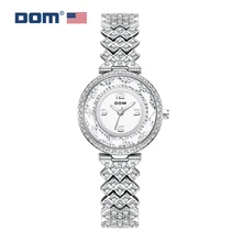 

American DOM Dom watch full diamond watch fashion ladies watch G-1349D-7M