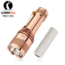Lumintop FW21 X9L Copper 21700 Flashlight SBT90.2 LED 810M 6500 Lumens LED Flashlight by 21700mah Battery for Self Defense