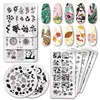 Earthy Nail Stamping Plate Collection