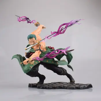 

Anime One Piece Roronoa Zoro Three Thousand World Ver PVC Action Figure Collectible Model doll toy 18cm