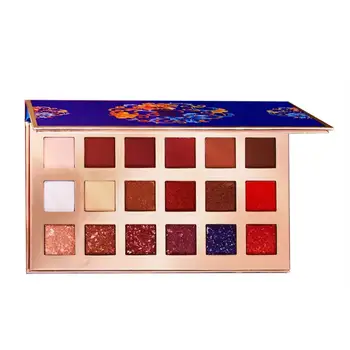 

Professional 18 Colors Eye Shadow Palette Matte Shimmer Eyeshadow Glitter Powder Makeup Metallic Eyes Shadow Cosmetic Kit